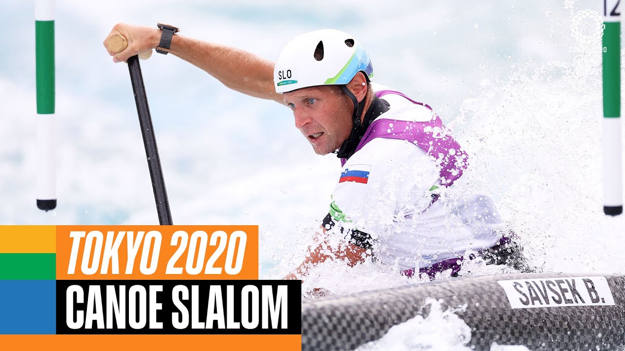 🛶 Canoe Slalom Men's C1 Final | Tokyo Replays