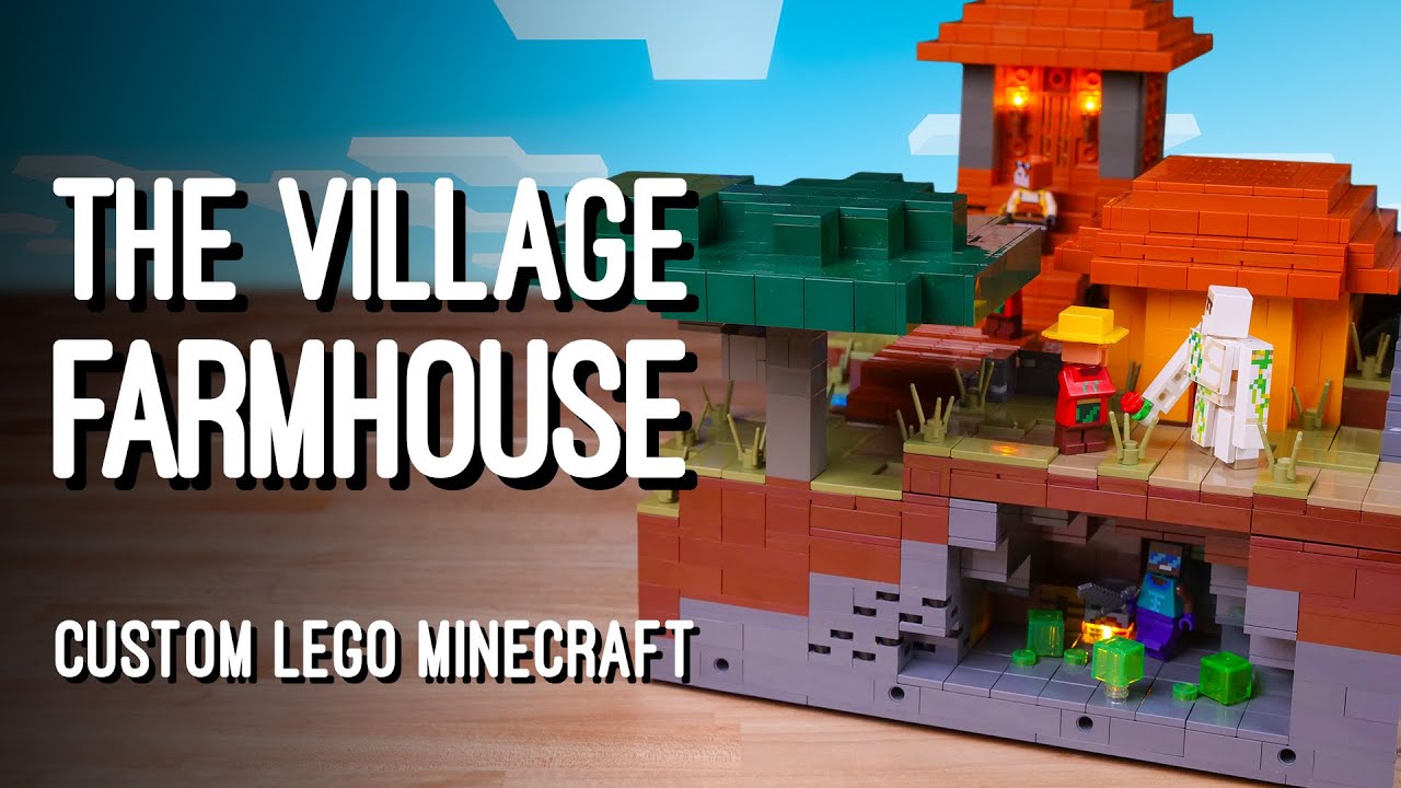 The Farmhouse | LEGO Minecraft Savanna Village