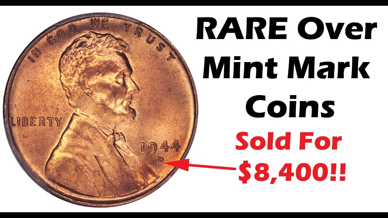 Do You Have A Rare OVER MINT MARK or Dual Mint Mark? Here's How To Find Out!