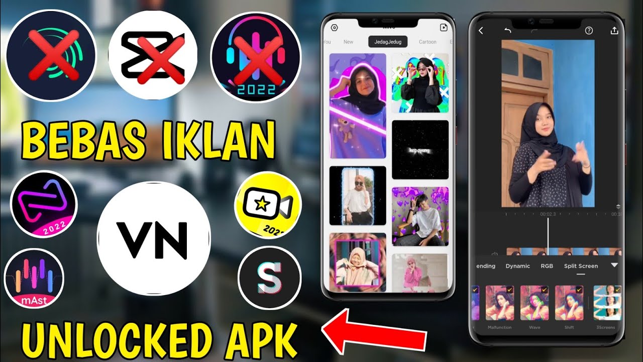 5 Aplikasi Edit Video Tiktok & Jedag Jedug Otomatis Terbaik 2023