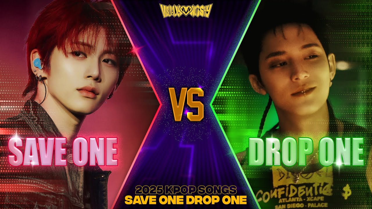 СОХРАНИ ОДИН, ОТРИЦАЙ ОДИН: Издание K-Pop песен 2025 года 🎧🔥 (Предупреждение: это жестоко)