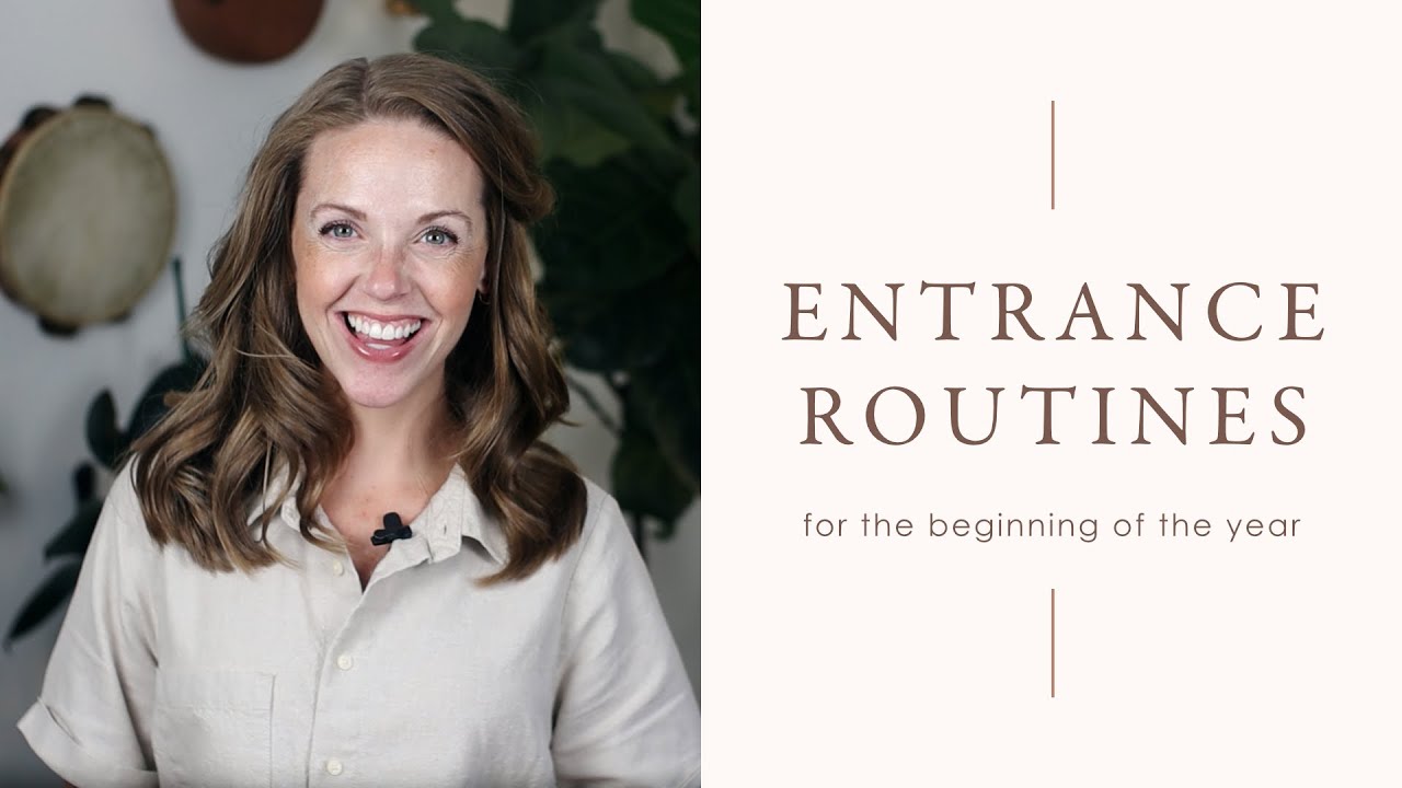 Elementary Music Entrance Routines for the Beginning of the Year