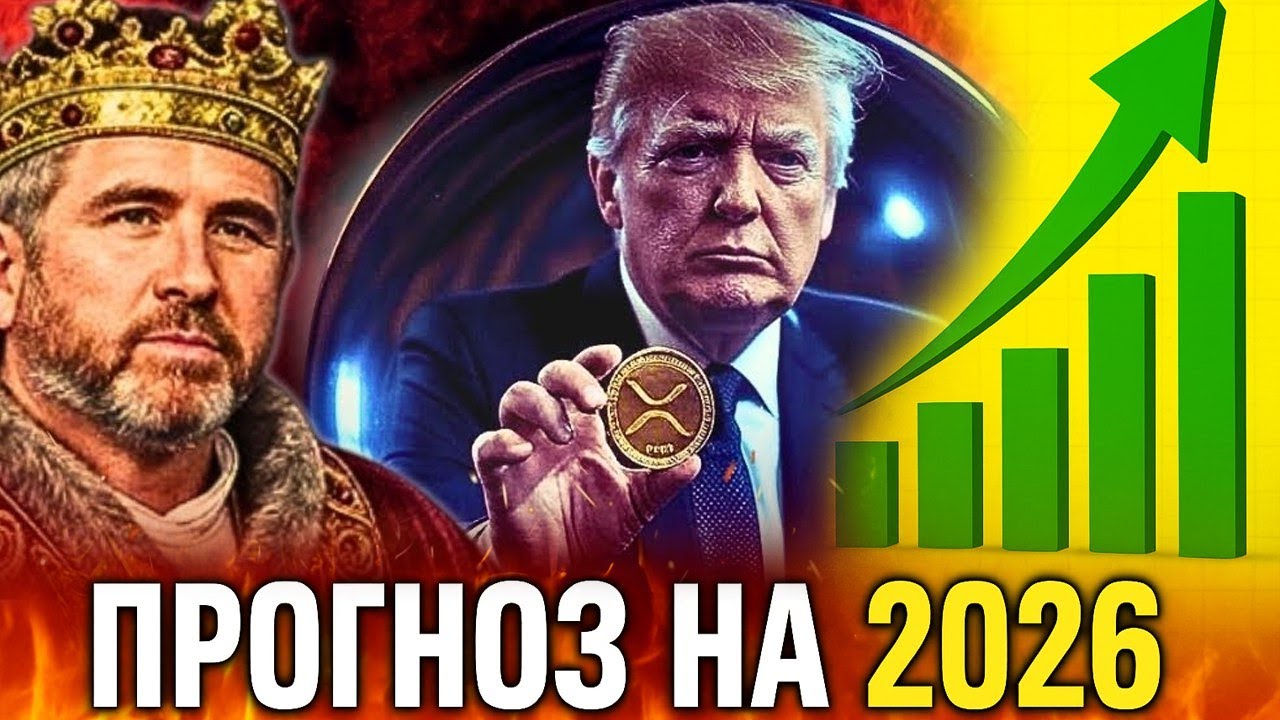 НОВЫЙ ПРОГНОЗ CEO RIPPLE НА 2026 ГОД СЛОМАЛ РЫНОК! БИТКОИН ВЗЛЕТИТ ДО $180 000! XRP РВАНЁТ ДО $10