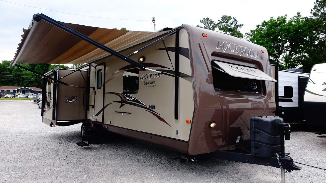 SOLD! 2014 Rockwood Signature Ultra Lite 8329SS , Diamond Package, 3 Slides, $19,900