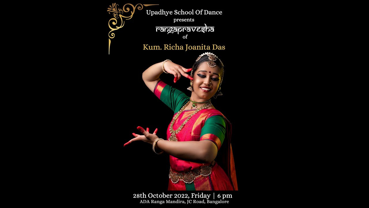 Bharatanatya Rangapravesha of Kum. Richa Joanita Das