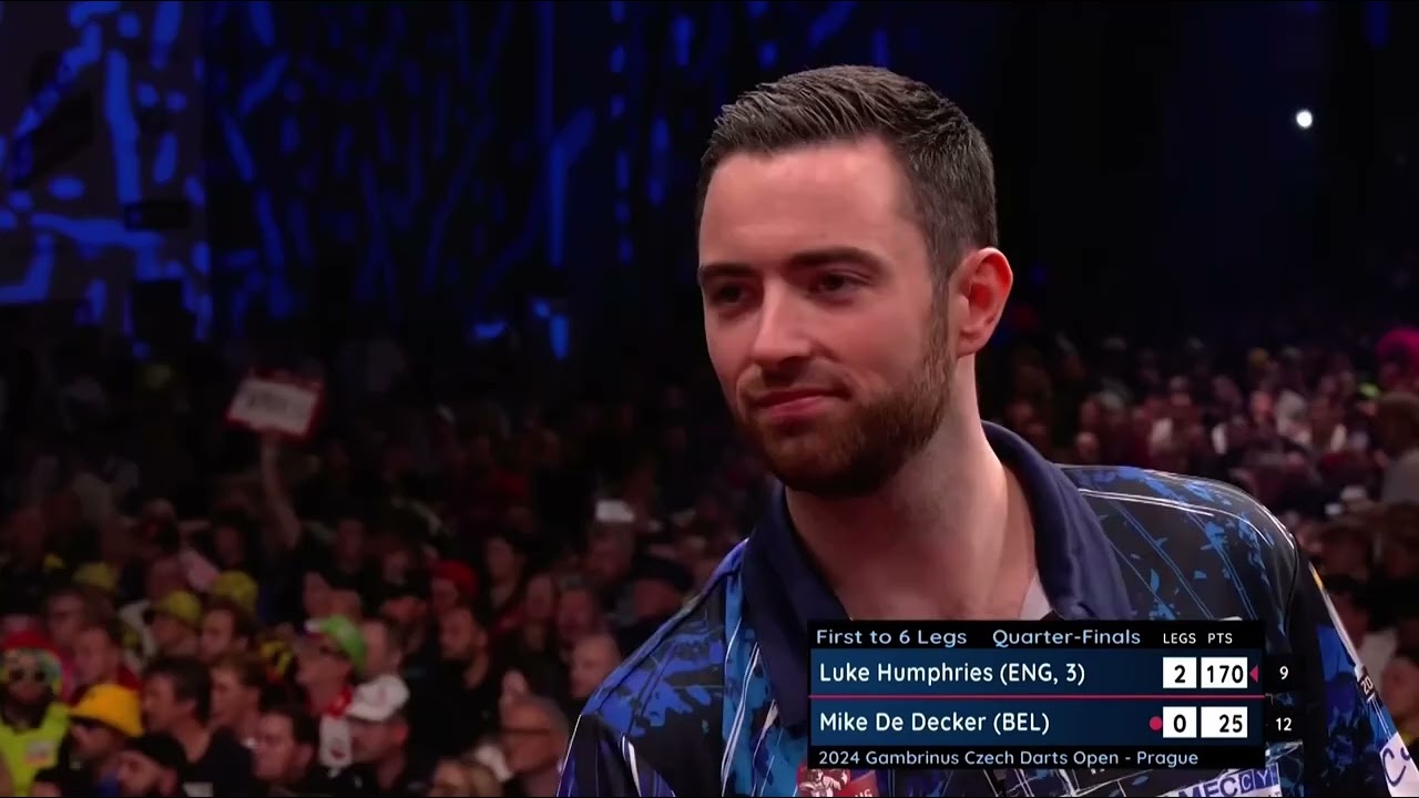 Luke Humphries vs Mike De Decker | Czech Darts Open 🎯