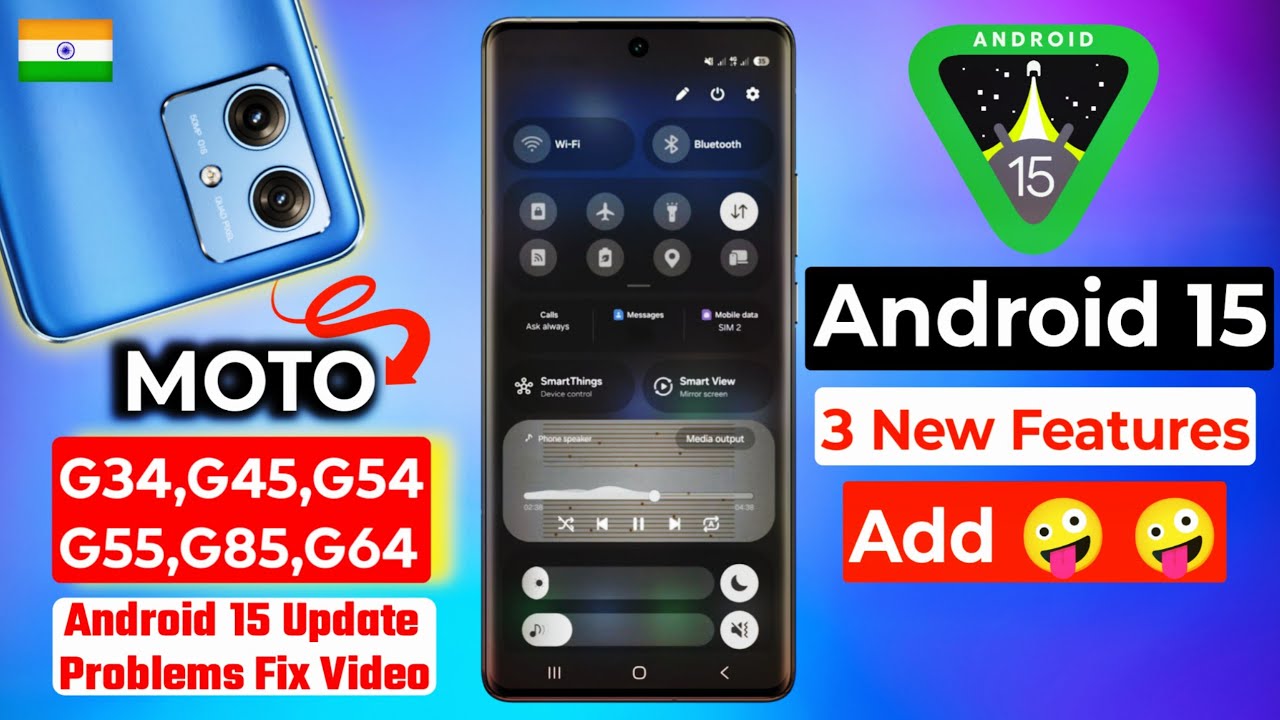 Moto Android 15 Update : 3 Hidden Cool Features Add & Fix Problems