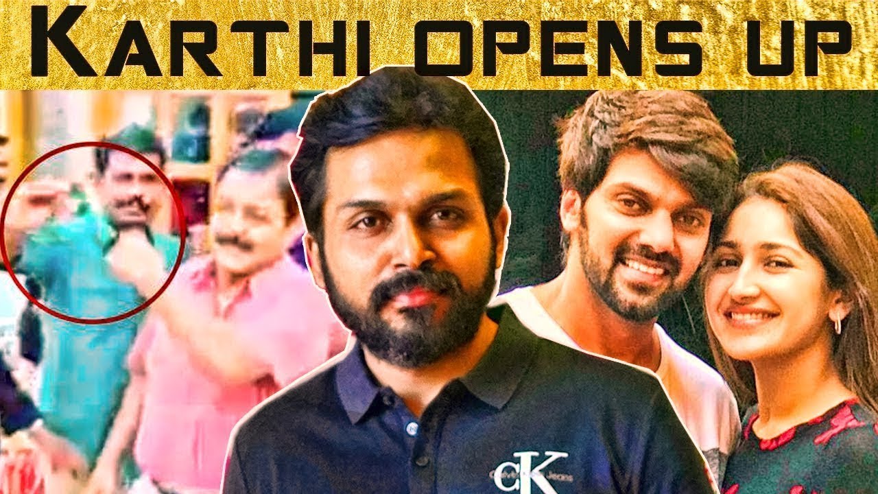 Karthi Reply about Sivakumar Selfie Issue - Tamil cinema News