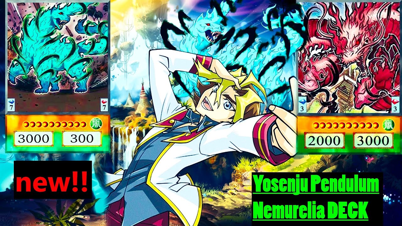 (YGOPRO) FUN AND AMAZING , Yosenju Pendulum  Nemurelia DECK,Cyberstorm Access 2023