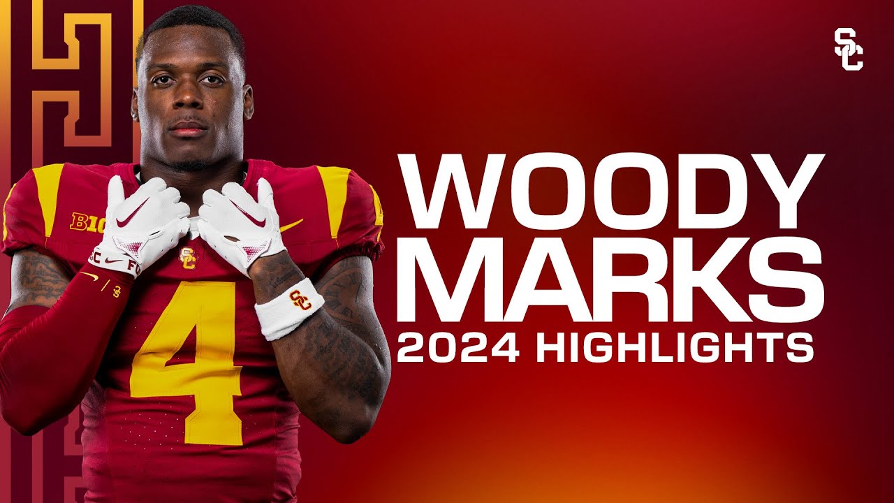 Woody Marks 2024 USC Football Highlights