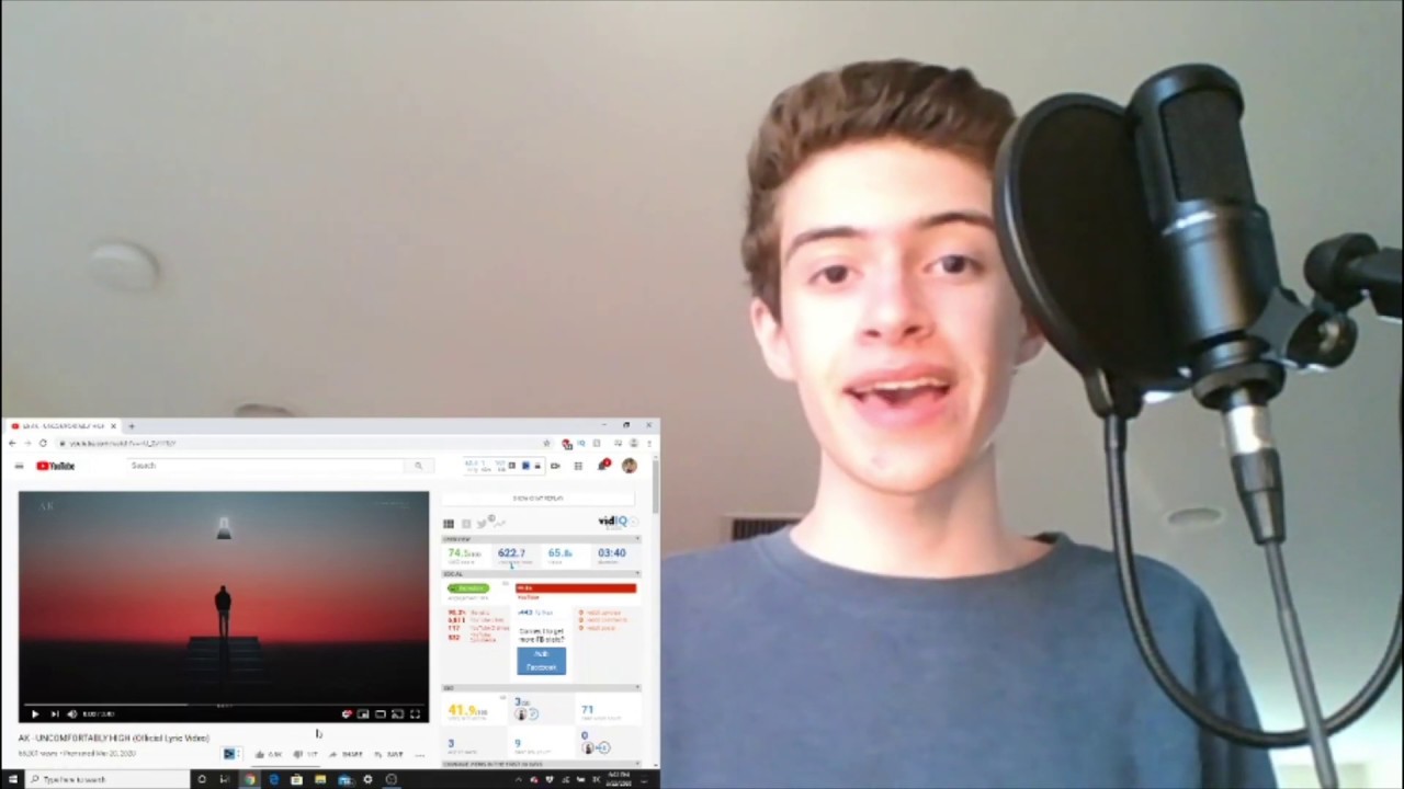 Musician REACTS to AK - UNCOMFORTABLY HIGH (Official Lyric Video)