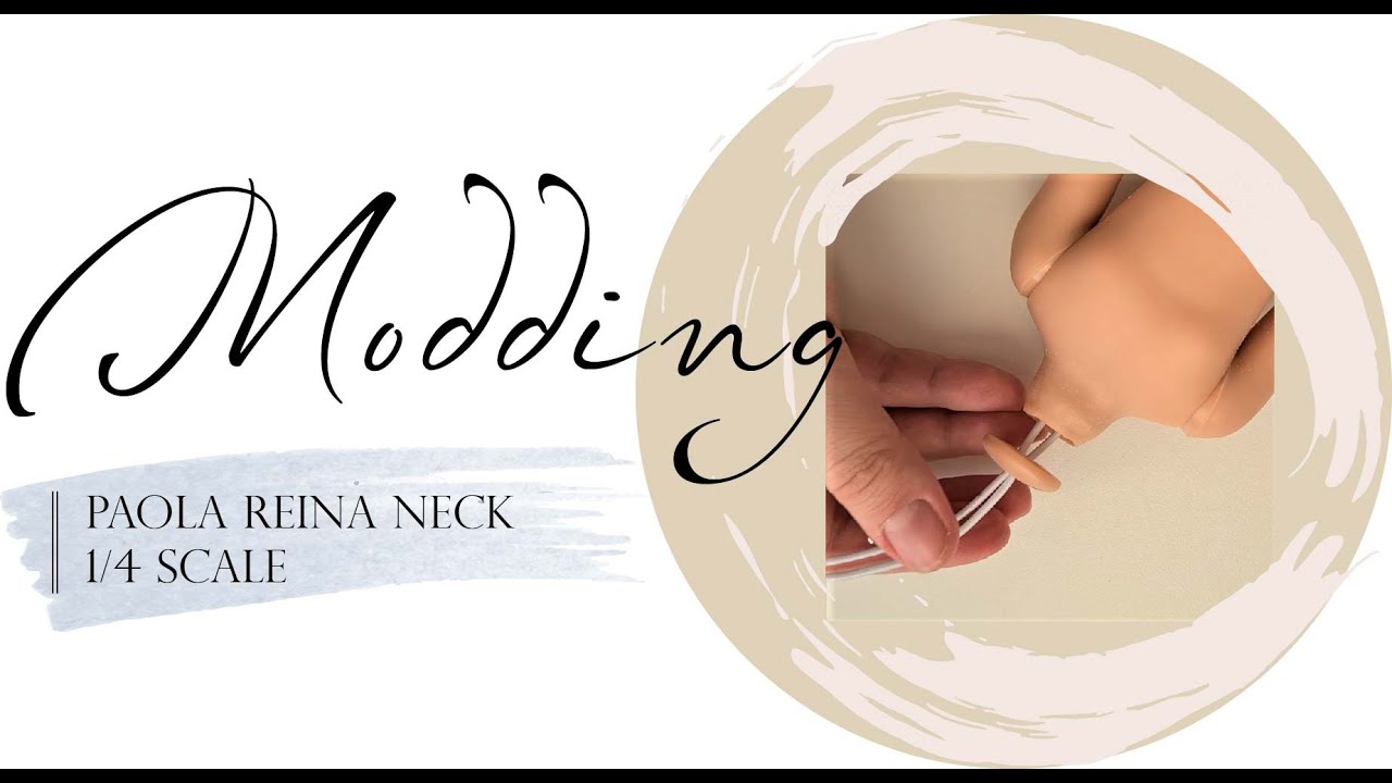 Neck mod for Paola Reina doll