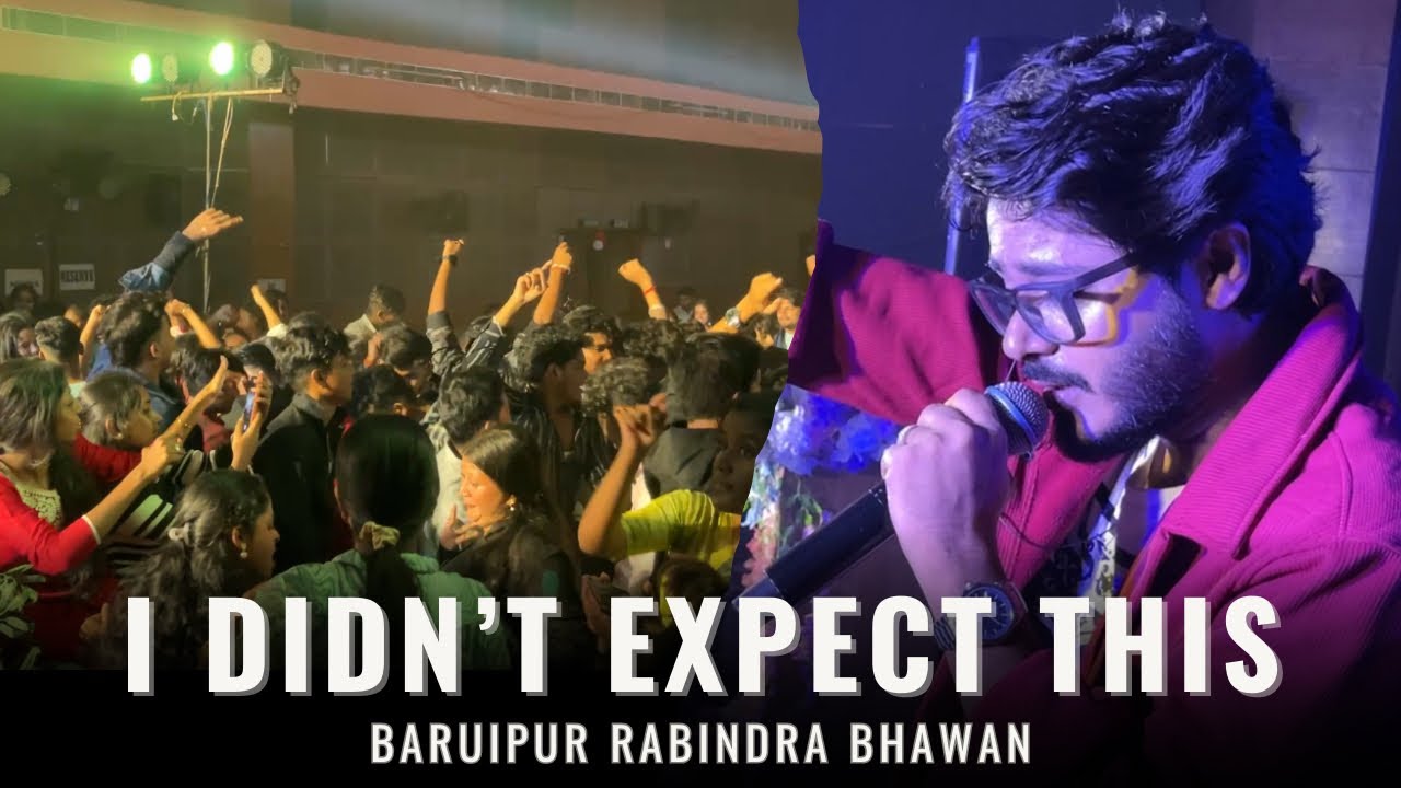 Didn’t Expect This Reaction at Rabindra Bhawan (Live Show) 