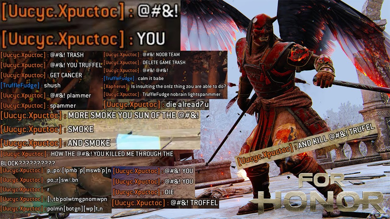 I met the angriest gamer ever [For Honor]