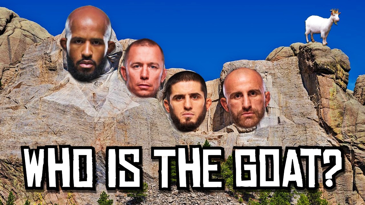 Who is the G.O.A.T of MMA? | Mount Rushmore