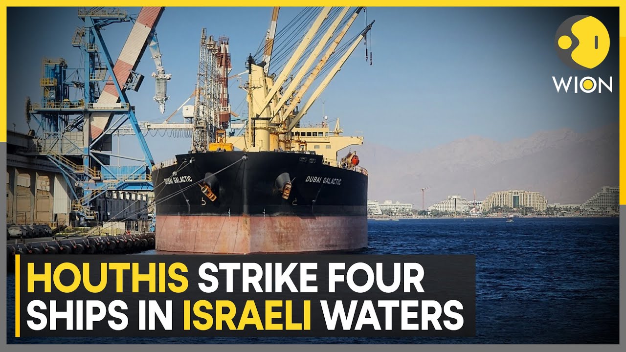 Houthis claim attack on four ships at Israel's Haifa port | World News | WION