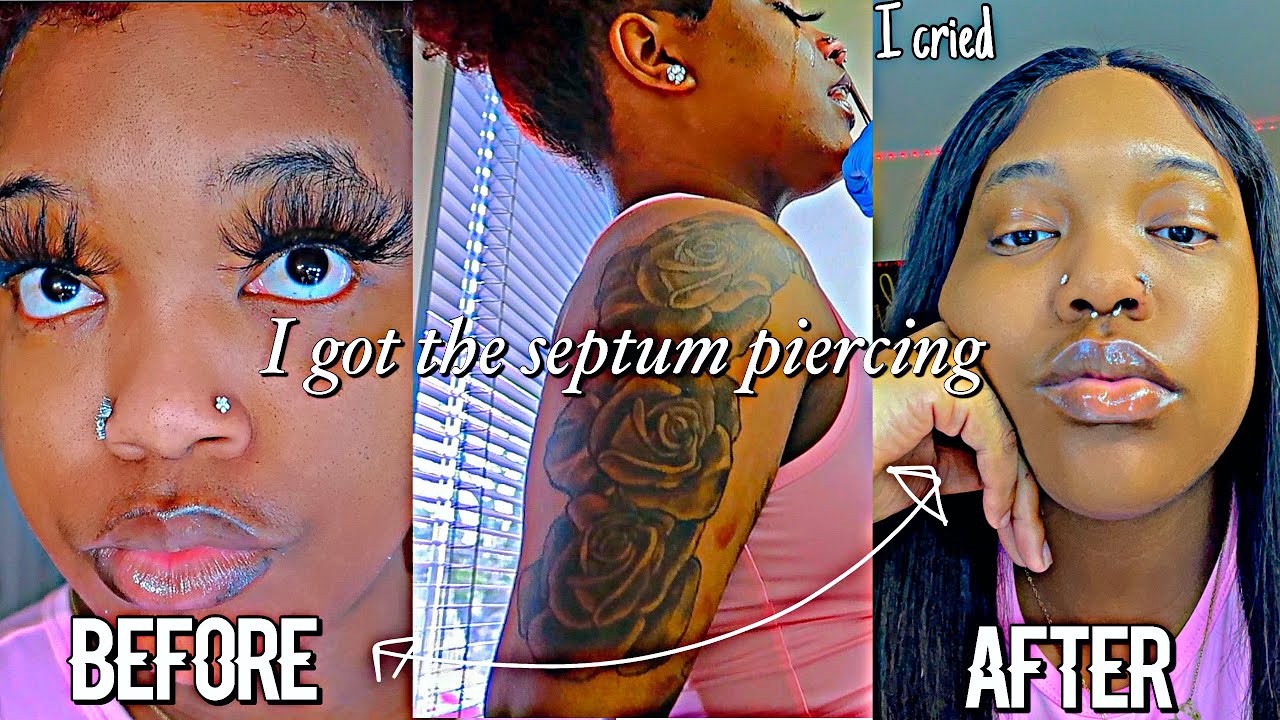 VLOG: I got the septum piercing