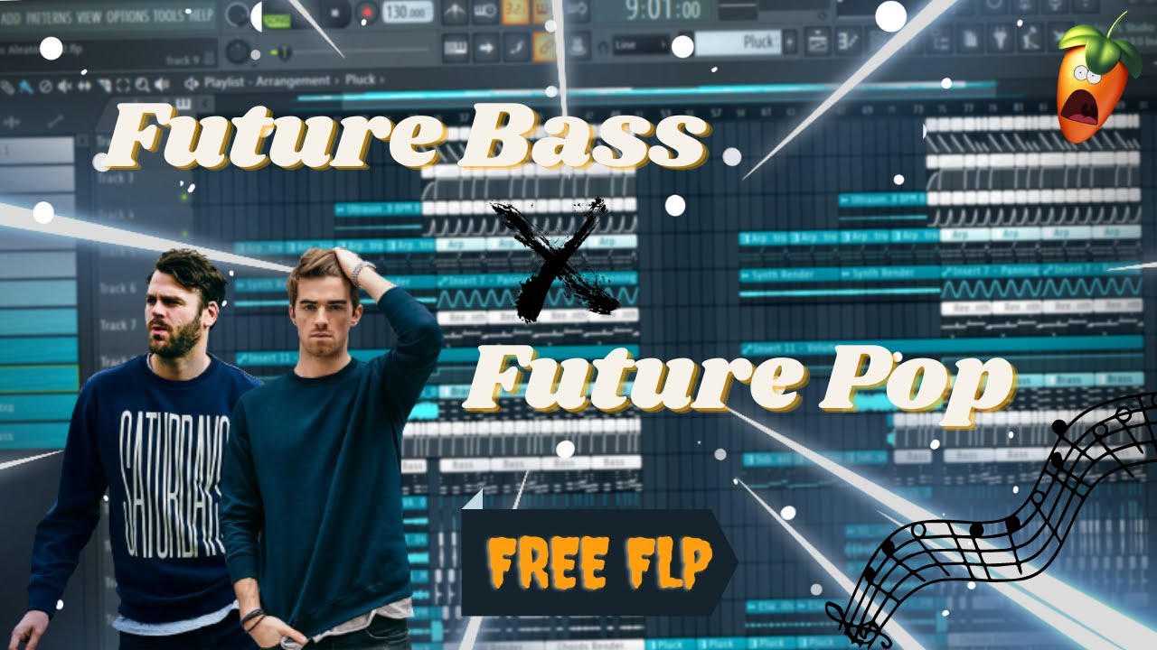 FUTURE POP x FUTURE BASS | FL STUDIO 20 - FREE FLP (N4YLON Remix)