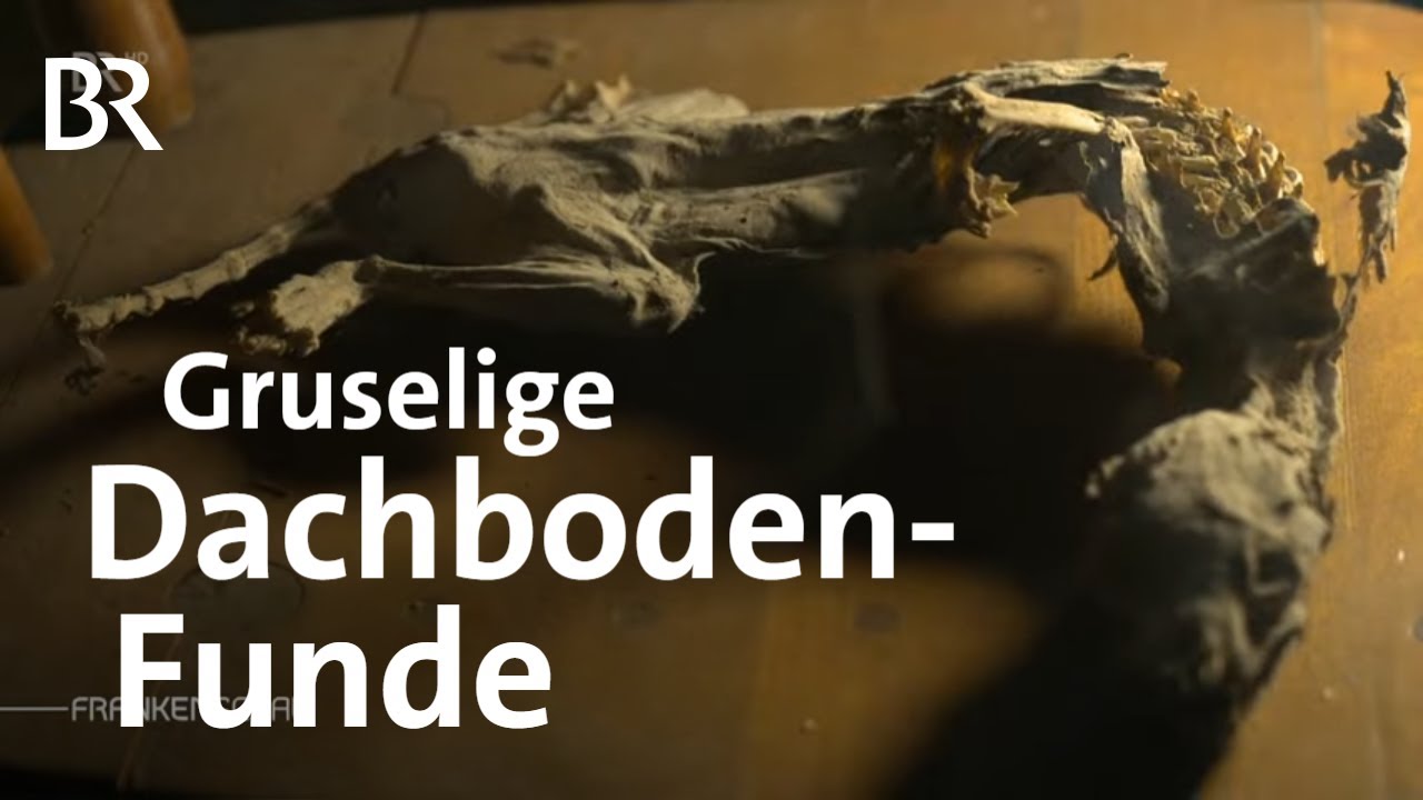 Schutz gegen böse Geister: Gruselige Dachbodenfunde | Aberglaube | Frankenschau | BR