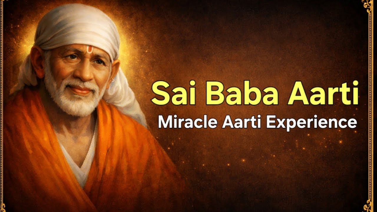 Most Powerful Sai Baba Aarti for Success & Peace | 2026 Thursday Special Aarti