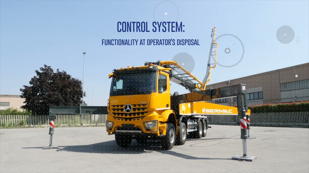 Sermac 5Z42 Truck Mounted Pump