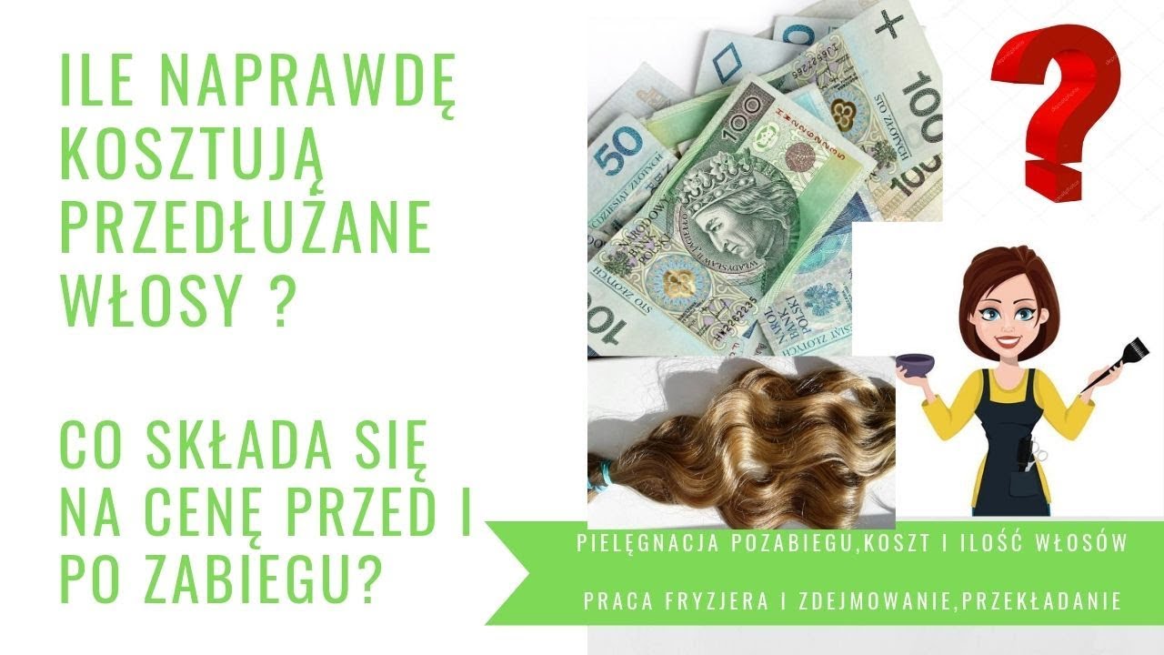 Co składa się na koszt przedłużania włosów?✅ ceny przedłużania włosów