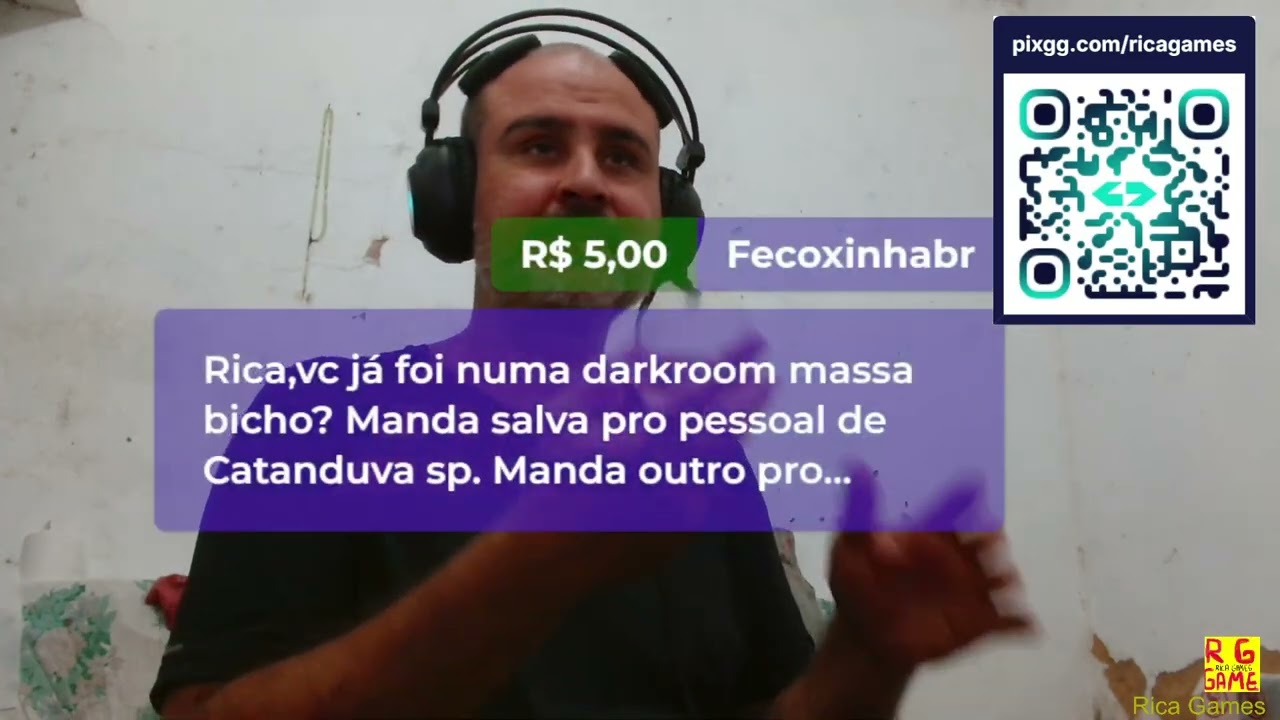 Live Caiu ê Massa - Rica Games 11.08.2025 madrugada parte 2