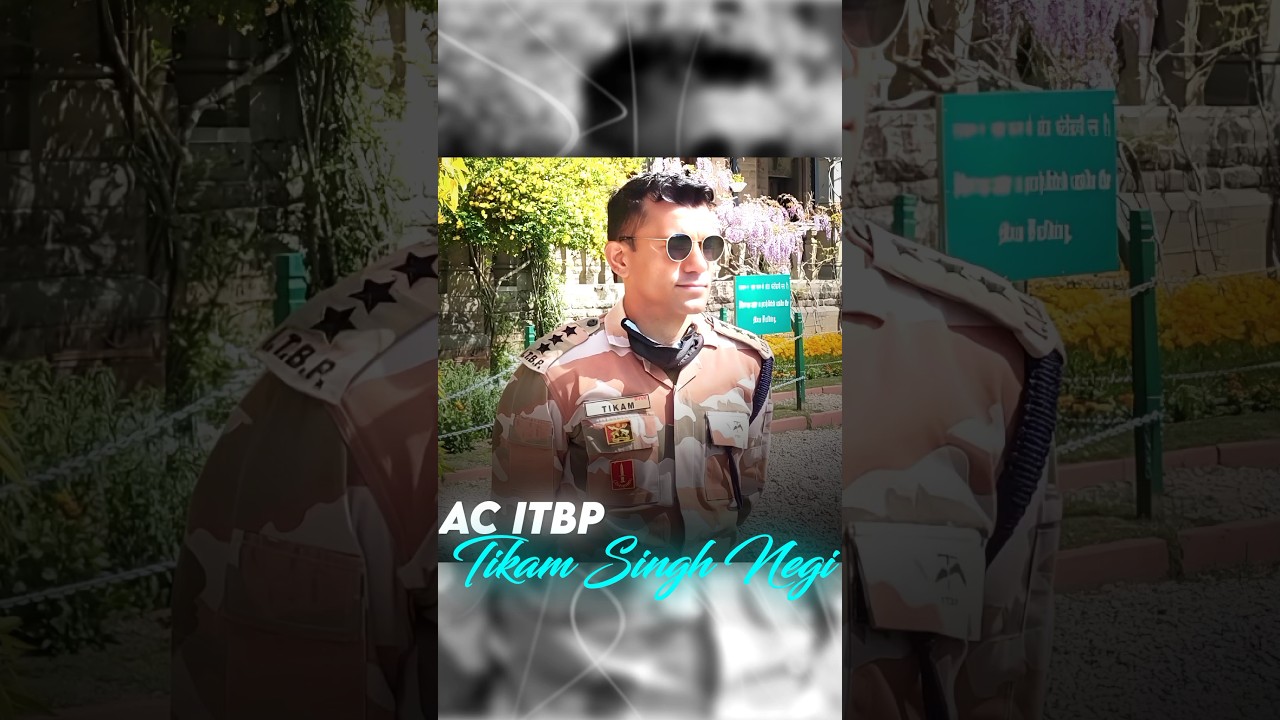Tribute to Assistant Commandant Tikam Singh Negi 🥺🇮🇳💐| ITBP | CAPF
