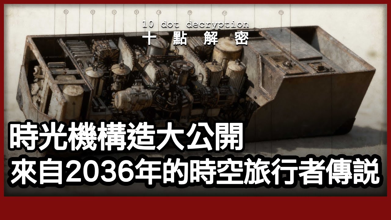 〔廣東話〕John Titor：來自2036年的時空旅行者傳說！時光機構造大公開