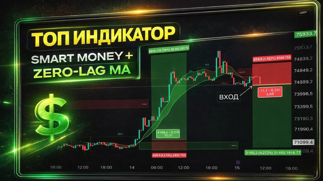 ⚪️ Лучший TradingView индикатор для скальпинга 2026