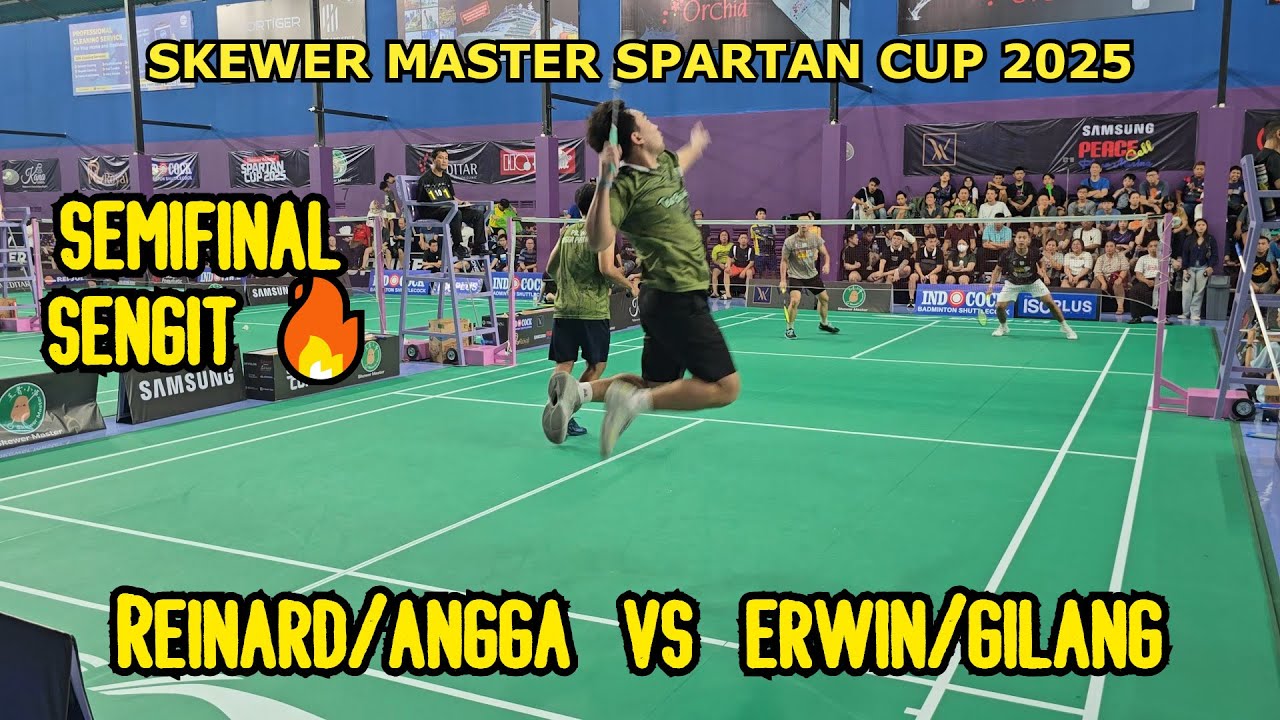Reinard Dhanriano/Angga Pratama (INI) vs Erwin Rendana P/Gilang Krisandi Toyo P (SAGE)