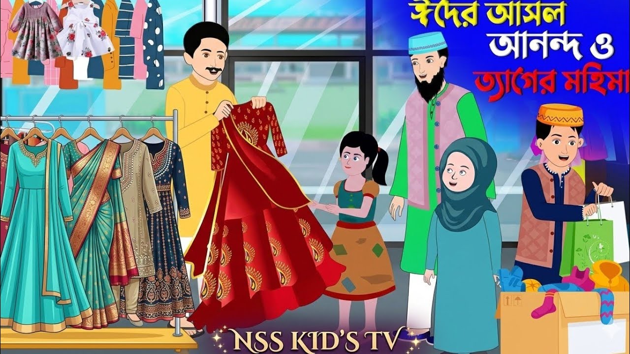 ঈদের আসল আনন্দত্যাগের মহিমা |ইসলামিক কার্টুন | Islamic Cartoon #mhacommunity #islamicgolpo 