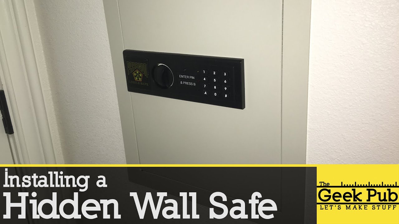 Install a Hidden Wall Safe