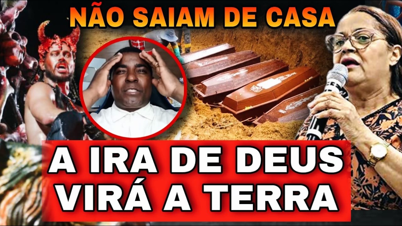 CARNAVAL, SE PREPARE BRASIL! A ira de Deus vai descer - MISSIONARIA CRISTINA MARANHÃO