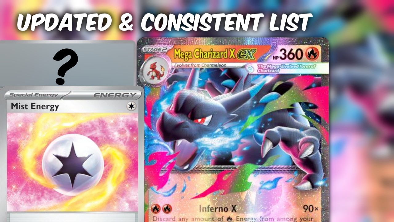 В этом обновлённом списке колоды Mega Charizard X ex стал ещё сильнее, к тому же в него добавлена...