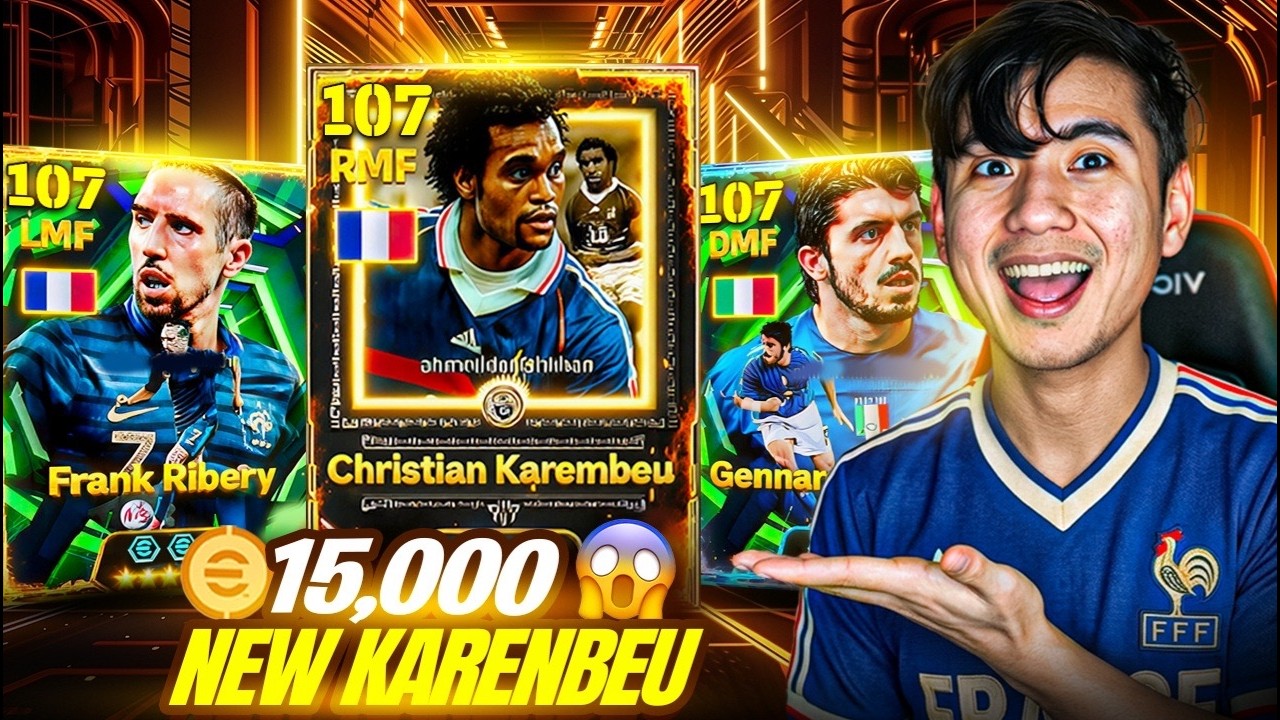 В eFootball 26 открывается набор полузащитников национальной сборной &laquo;Рибери + Карембё + Гаттузо&raquo;...