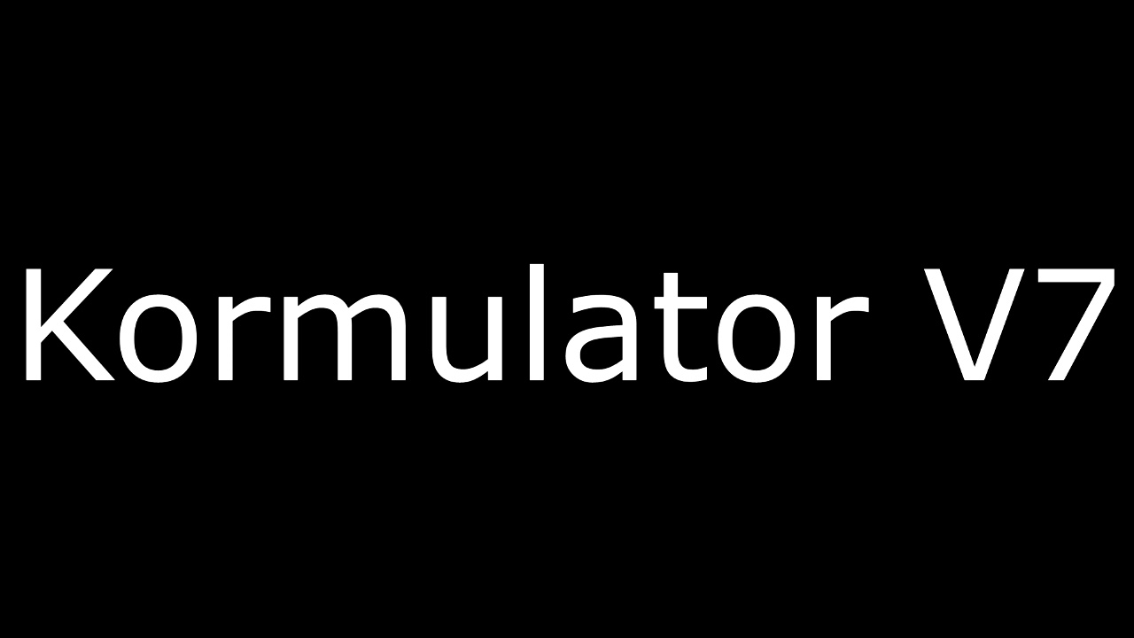 Kormulator V7 Audio In 2 Minutes