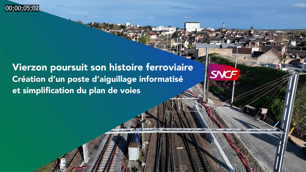 SNCF Réseau - Vierzon Reouvellement Plan De Voies et Bat PAI