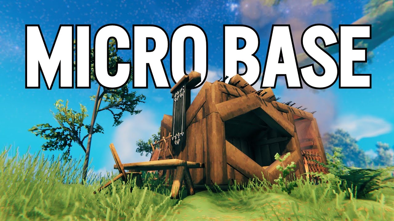 Micro Base - Tiny Starter Base #valheim