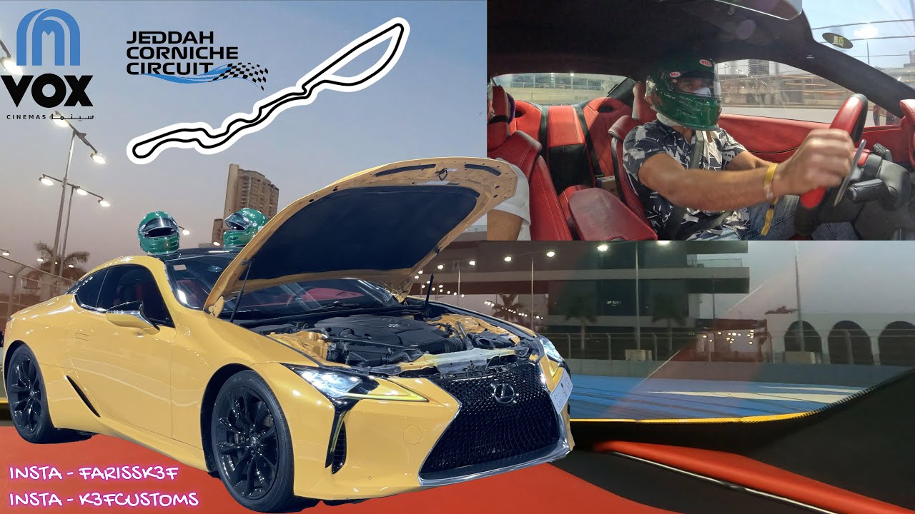 This Lexus LC500 on the F1 Track Was INSANE 😳🔥