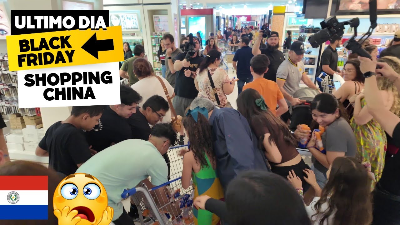 Assim foi o ULTIMO dia de BLACK FRIDAY no SHOPPING CHINA de PEDRO JUAN CABALLERO Paraguai