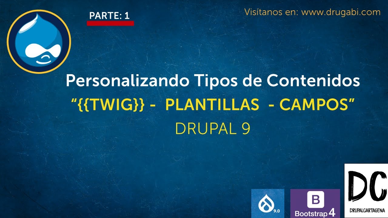 Theming Drupal 9: Personalizando tipos de contenidos usando TWIG.