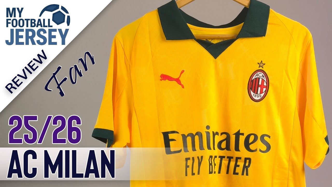 AC Milan Third Jersey 25/26 (adjersey) Fan Version Review