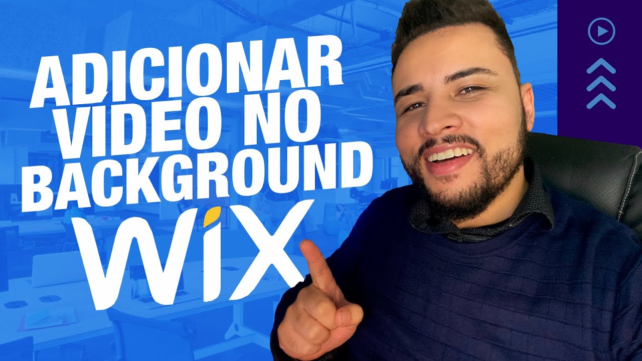 Como Adicionar Vídeo no Background (Plano de Fundo) ou Faixa no Site WIX