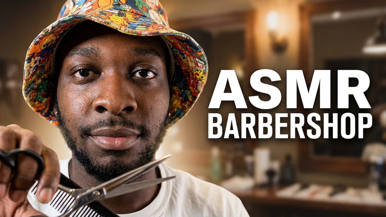 ASMR Barber Shop ✂️ (Instant Sleep, Anxiety Relief)