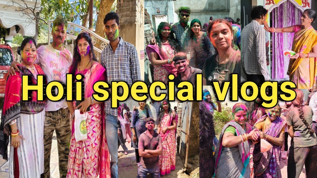 Holi special vlogs 2026 #chulbulimahivlog #bargarh #holispecial #odisha #sambalpurivlog
