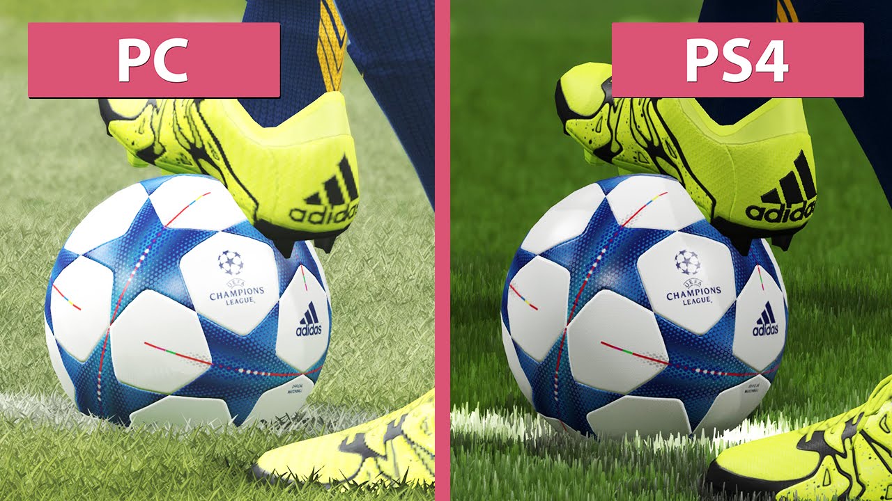 PES | Pro Evolution Soccer 2016 &ndash; PC vs. PS4 Graphics Comparison [FullHD][60fps]