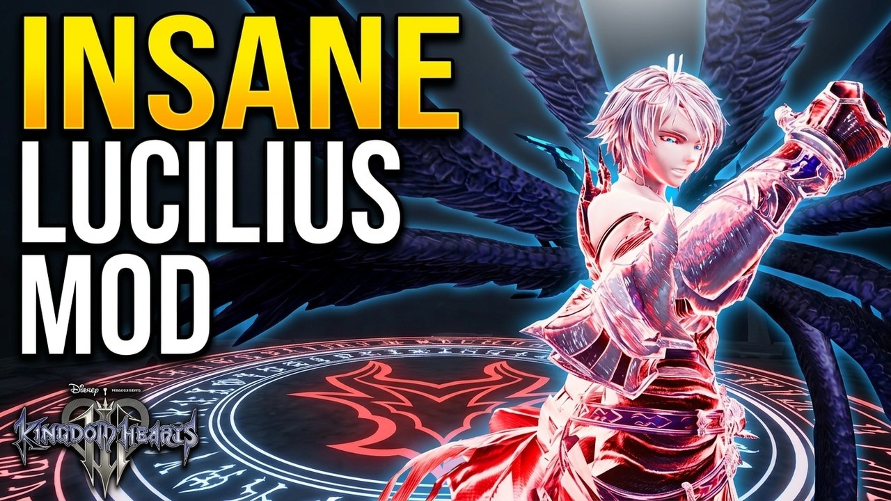 [KH3 MODS] Playable Lucilius From Granblue Fantasy Vs Xehanort