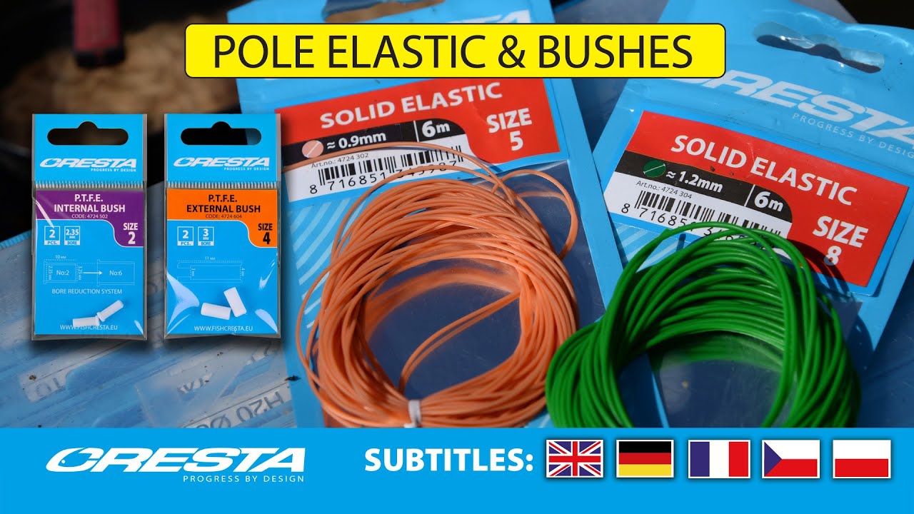 22. HOLLOW EN SOLID ELASTICS PLUS INTERNAL EN EXTERNAL BUSHES.