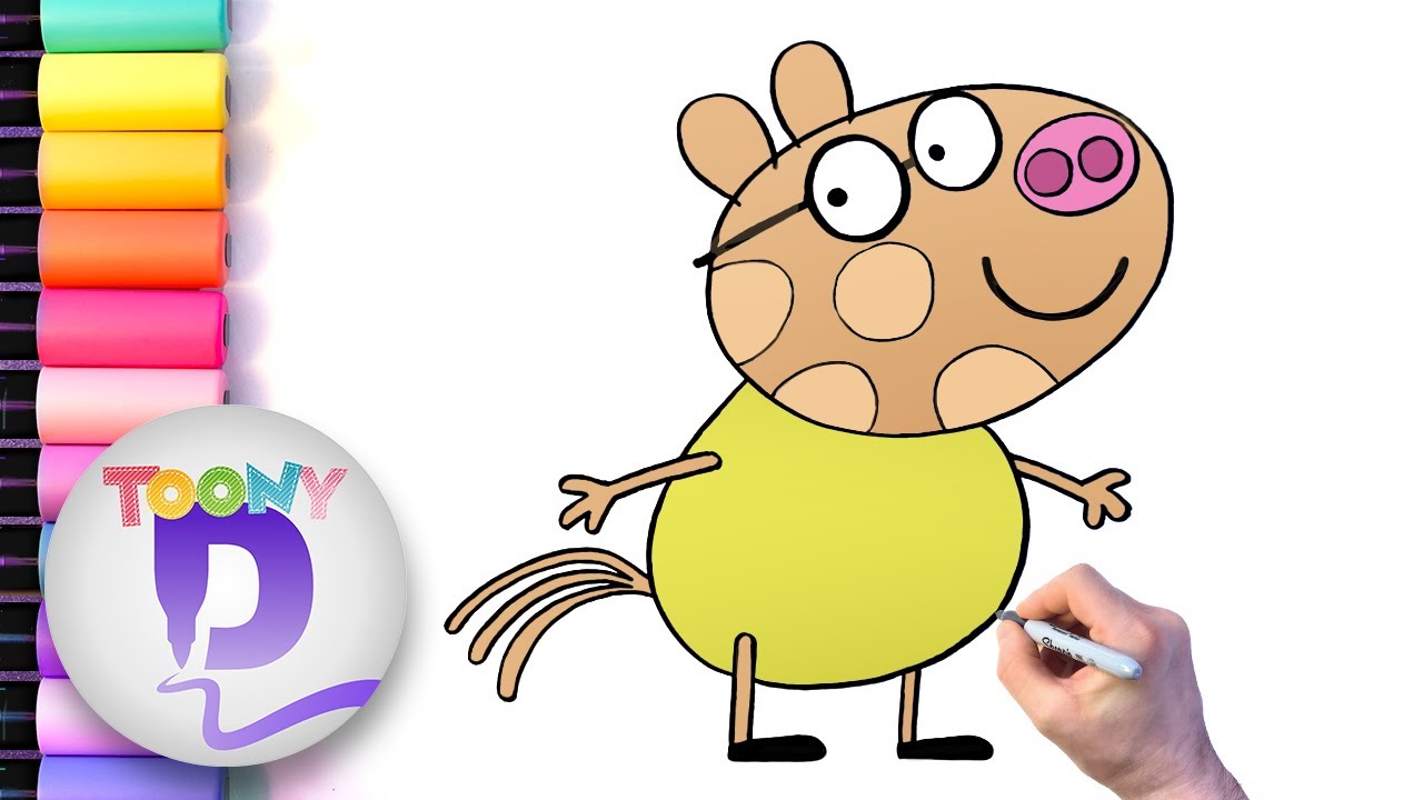 How to Draw Pedro Pony | Peppa Pig